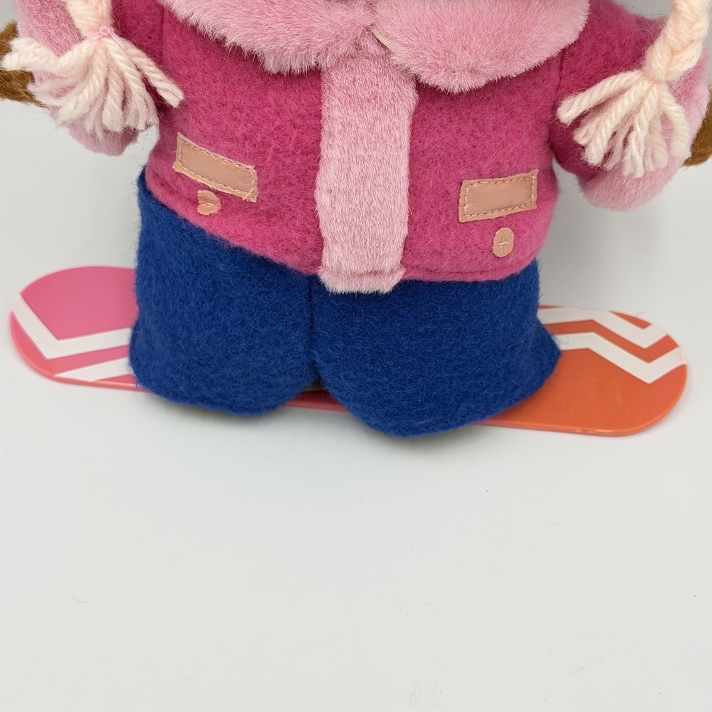SANRIO Smiles Hello Kitty PLUSH SNOWBOARD VINTAGE 2000 Y2K 11" Doll - Picture 3 of 8